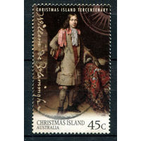 Рождественские острова - 1996г. - Уильям Флеминг, нидерландский мореплаватель. Картина - 1 марка - полная серия, гашёная [Mi 426]. #3-WB-95-A-2