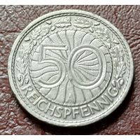 Германия 50 рейхспфеннигов, 1929    А     ( 1-6-2 )