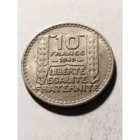 Франция 10 франков 1949