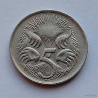 Австралия 5 центов, 1968