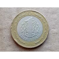 Турция 1 лира, 2010г. (D-107)