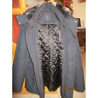 Куртка мужская теплая темно-синяя р.54-56