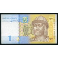 Украина 1 гривна 2011 г. P116Ab. Серия КЕ. UNC