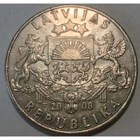 Апошнi распродаж! 1 Лат 2008 Латвия