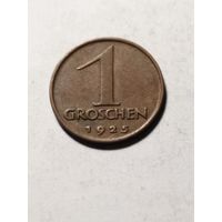 Австрия 1 грош 1925