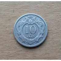 Австро-Венгрия, 10 геллеров 1893 г. (для Австрии)