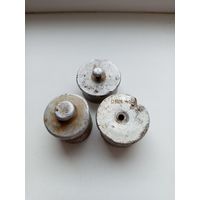 Крышки от фляг РККА и Вермахта.