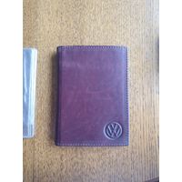 Обложка для документов, с вкладышами (Логотип Фольксваген, VW)