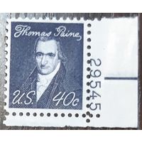 1968  Выдающиеся американцы :Томас Пейн  США