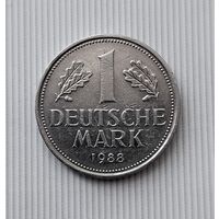 1 марка 1988 года(D) Германия. Федеративная республика. Достойный сохран!
