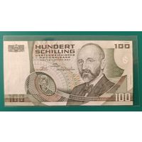 100 шиллингов 1984 года - Австрия - UNC
