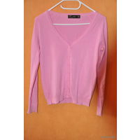 Женская_кофточка р-р S/M_фирмы-ZARA-хорошего качества, оч.красивый нежно-розовый цвет_!