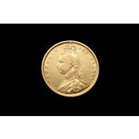 1/2 соверена 1892 г. Великобритания, Виктория