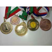 Медали спортивные .