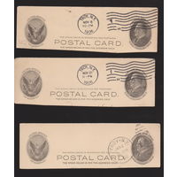 Вырезка с почтовой карточки? 1906-1907 год лот 3 ВНИМАНИЕ!!! Цена за 1-у вырезку(единицу) на Ваш выбор Штамп город Трой