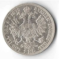 Флорин 1878 г., австрийский вариант, Франц Иосиф I