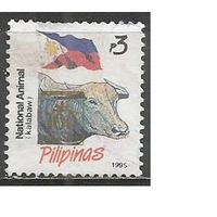 Филиппины. Бык. Национальный флаг. 1993г. Mi#2269.