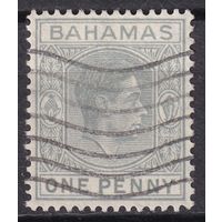 110.BrKCI. Великобритания. Колонии. Багамские острова. Стандарт. Георг VI. 1941 г. 1P. Mi.#105.