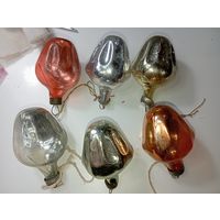 Ёлочные мини игрушки  , СССР .