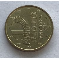 Андорра 50 евроцентов 2017