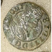 Грош Сигизмунда 3 , без года, фальшак