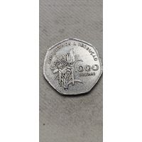 Сан томе и Принсипи 1000 добрас 1997
