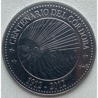 Никарагуа 5 кордоба 2012 г. 100-летие Валюты