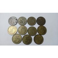 5 злотых 1976, 1977, 1980, 1982,1983, 1984, 1986, 1987,1988 11 штук