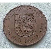 Джерси 2 Пенса, 1975  6-5-28