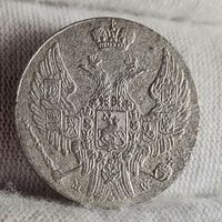 10 грошей Россия для Польши 1840 MW, Николай I, ОТЛИЧНЫЙ СОХРАН! АНЦ UNC