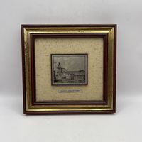 Миниатюра на серебре Болонья. Италия. 3680