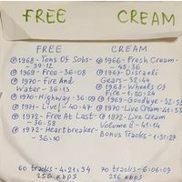 CD MP3 дискография FREE, CREAM - 2 CD