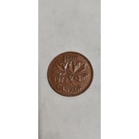 Канада 1 цент 1972