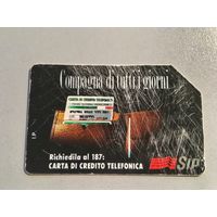 Телефонная карта. Италия