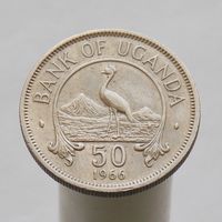 Уганда 50 центов 1966