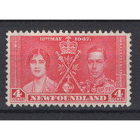 1937 Ньюфаундленд   George VI, Коронация