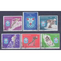 [927] Панама 1968. Спорт.Зимние Олимпийские игры. Гашеная серия.
