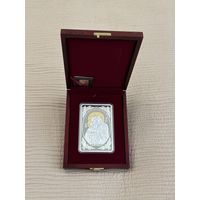 Икона Пресвятой Богородицы "Жировицкая", 500 рублей 2014 (тираж до 500 шт)