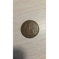 1 пенни 1940 Великобритания