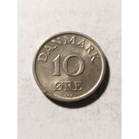 Дания 10 оре 1957