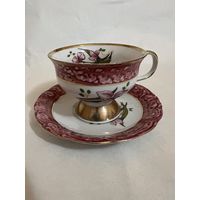 Чайная пара  фарфор Chodziez  Польша