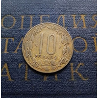 10 франков 1985 Центральная Африка #01