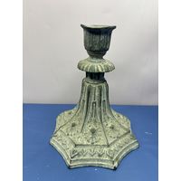 Подсвечник на одну свечу металл