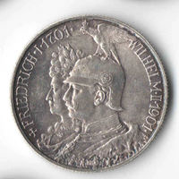 2 марки 1901 год. Пруссия Состояние - люкс!