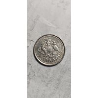 Барбадос 10 цент 1995