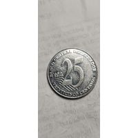Эквадор 25 сентавос 2000