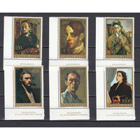 Живопись. Югославия. 1977. 6 марок. Michel N 1708-1713 (2,0 е).