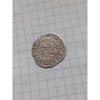 Грош (3 крейцера) 1616 года. Графство Штальберг-Ольтенберг. R!