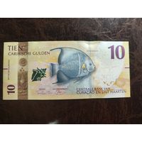 Кюрасао 10 гульденов образца 2025 года pw1