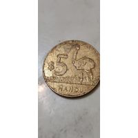 Уругвай 5 песо 2014